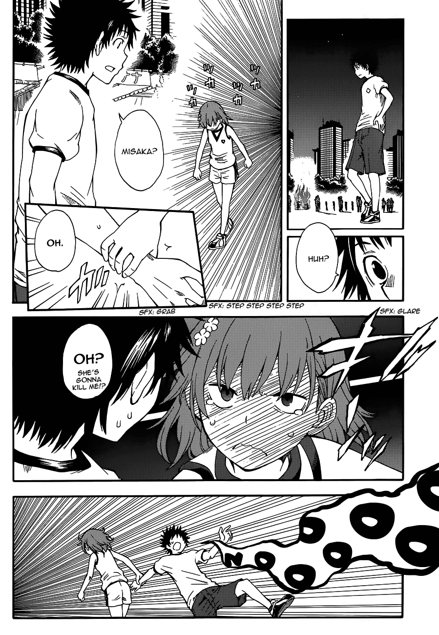 To Aru Kagaku no Railgun Chapter 69.5 page 16 - Chapter 69.5: Festival's End