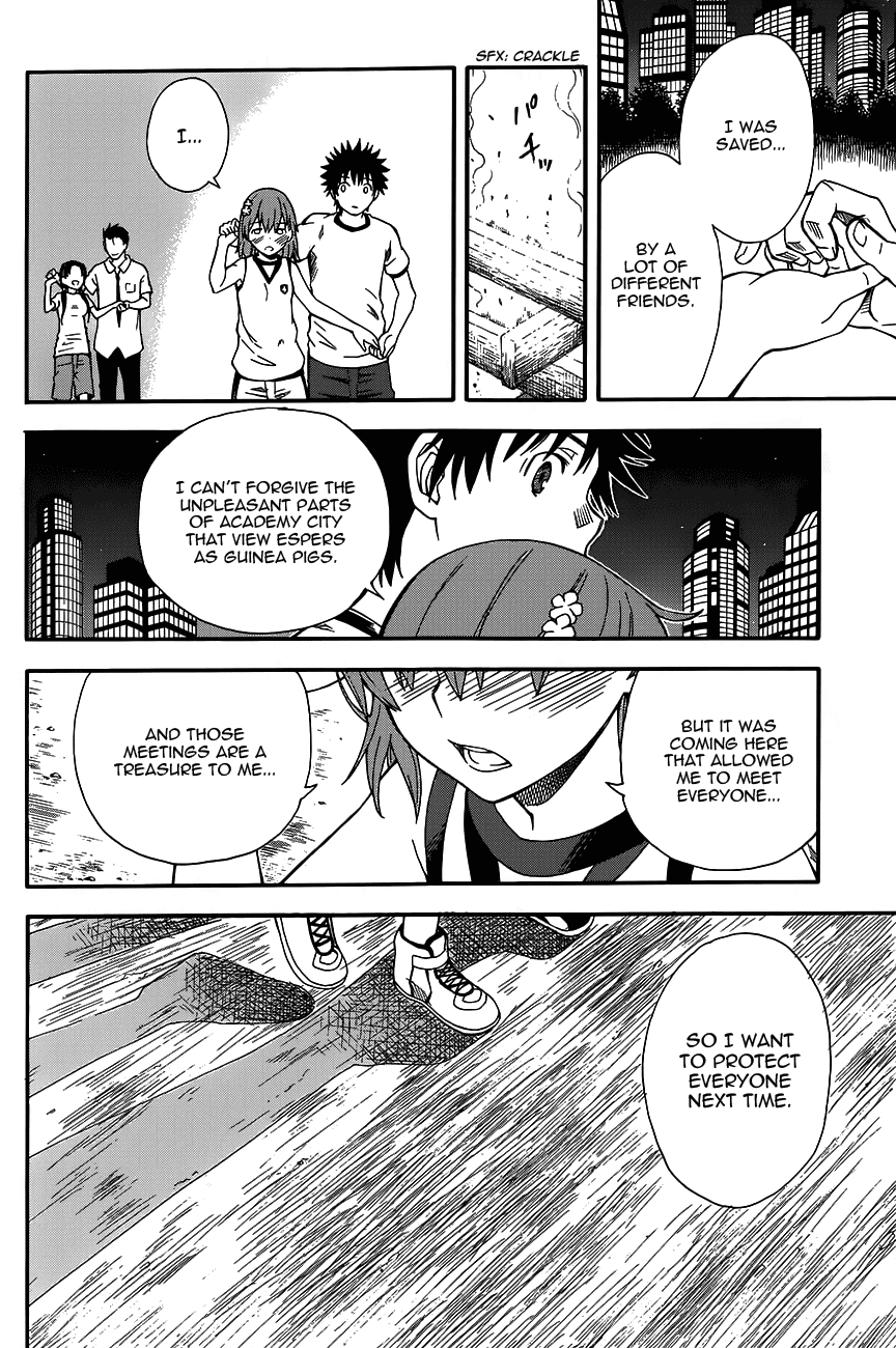 To Aru Kagaku no Railgun Chapter 69.5 page 18 - Chapter 69.5: Festival's End