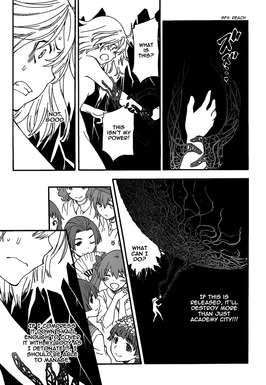 To Aru Kagaku no Railgun Chapter 69 page 13 - Chapter 69: Right Hand
