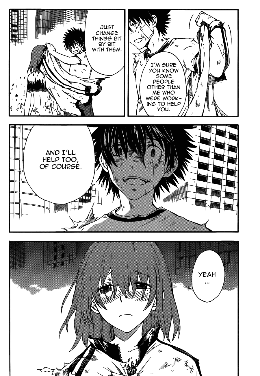 To Aru Kagaku no Railgun Chapter 69 page 22 - Chapter 69: Right Hand