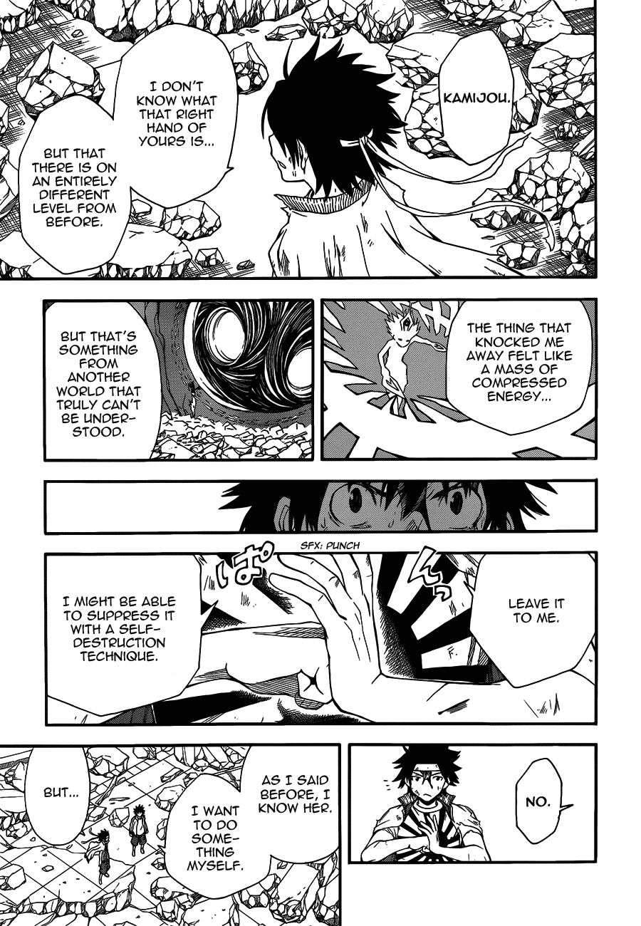 To Aru Kagaku no Railgun Chapter 69 page 7 - Chapter 69: Right Hand