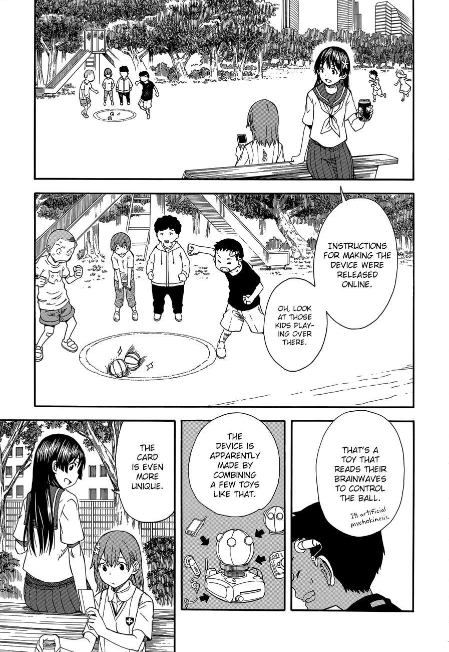 To Aru Kagaku no Railgun Chapter 71 page 13 - Chapter 71: Indian Poker