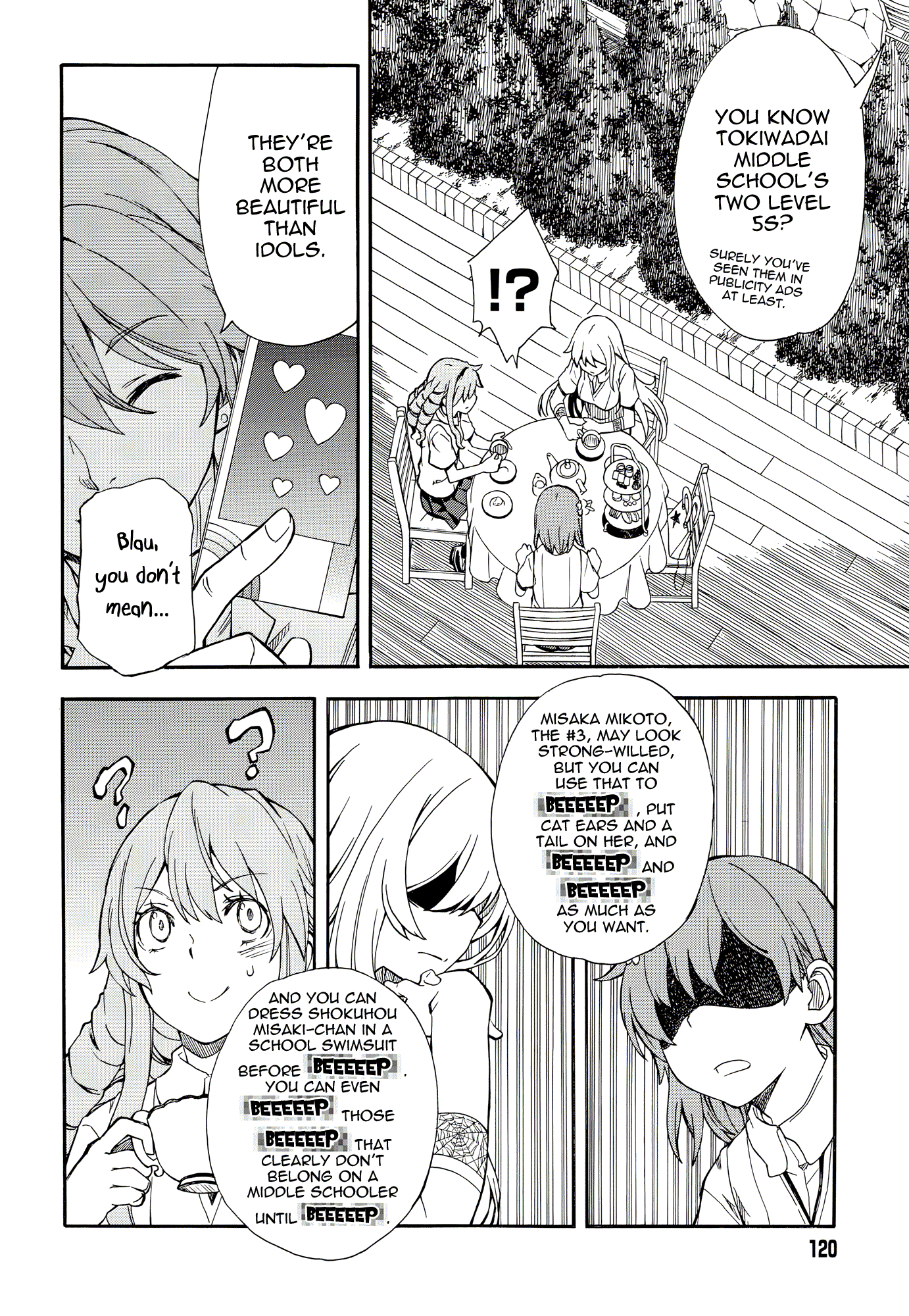 To Aru Kagaku no Railgun Chapter 72 page 14 - Chapter 72: BLAU