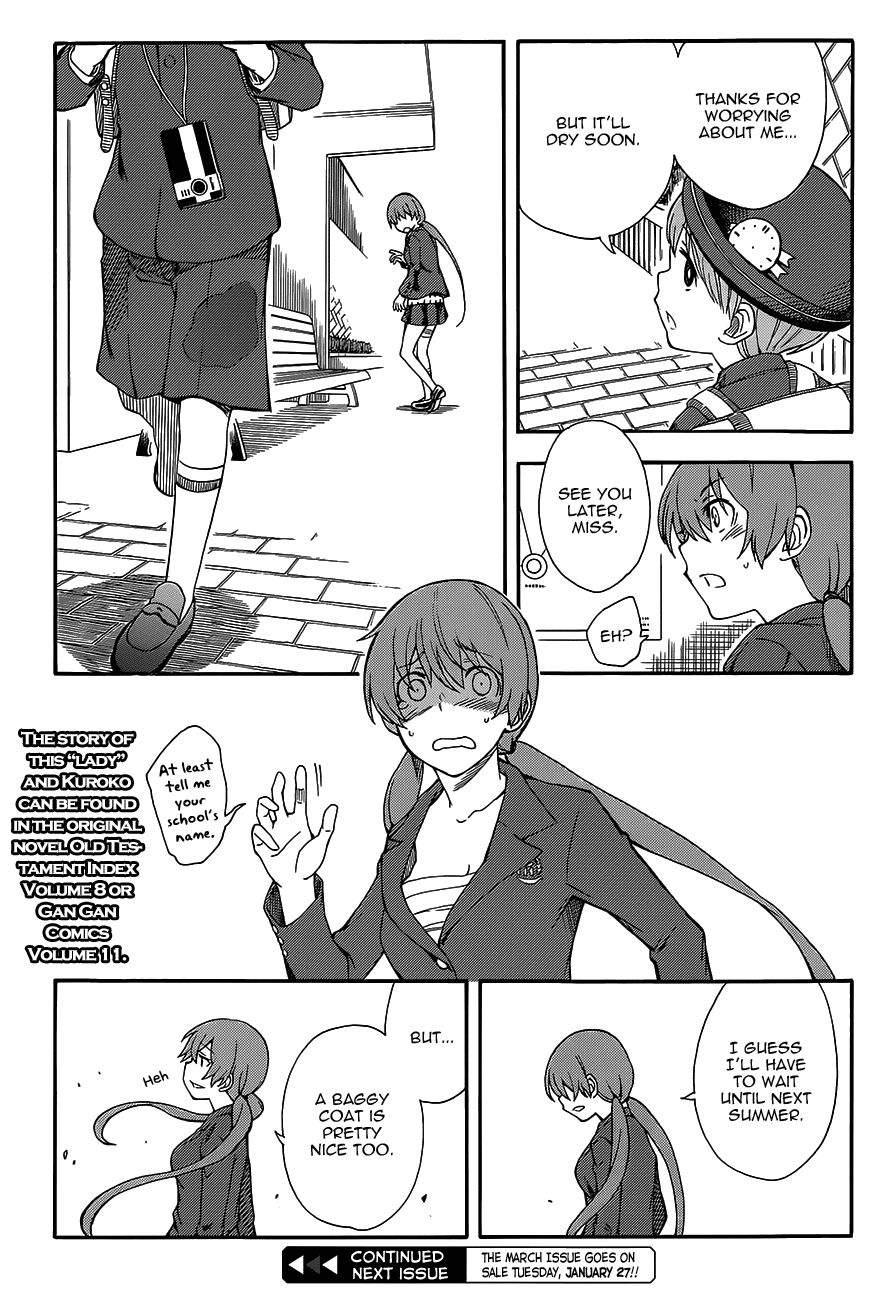 To Aru Kagaku no Railgun Chapter 73.5 page 13 - Chapter 73.5: A Certain Boy's Episode