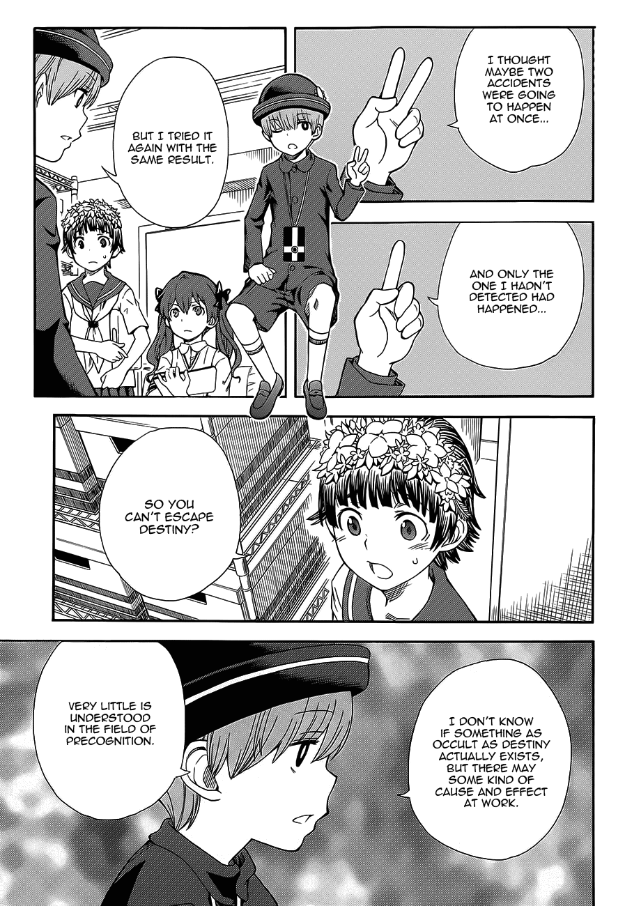To Aru Kagaku no Railgun Chapter 74 page 11 - Chapter 74: Precognition