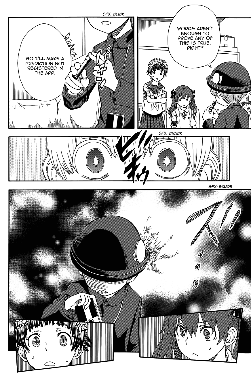 To Aru Kagaku no Railgun Chapter 74 page 14 - Chapter 74: Precognition