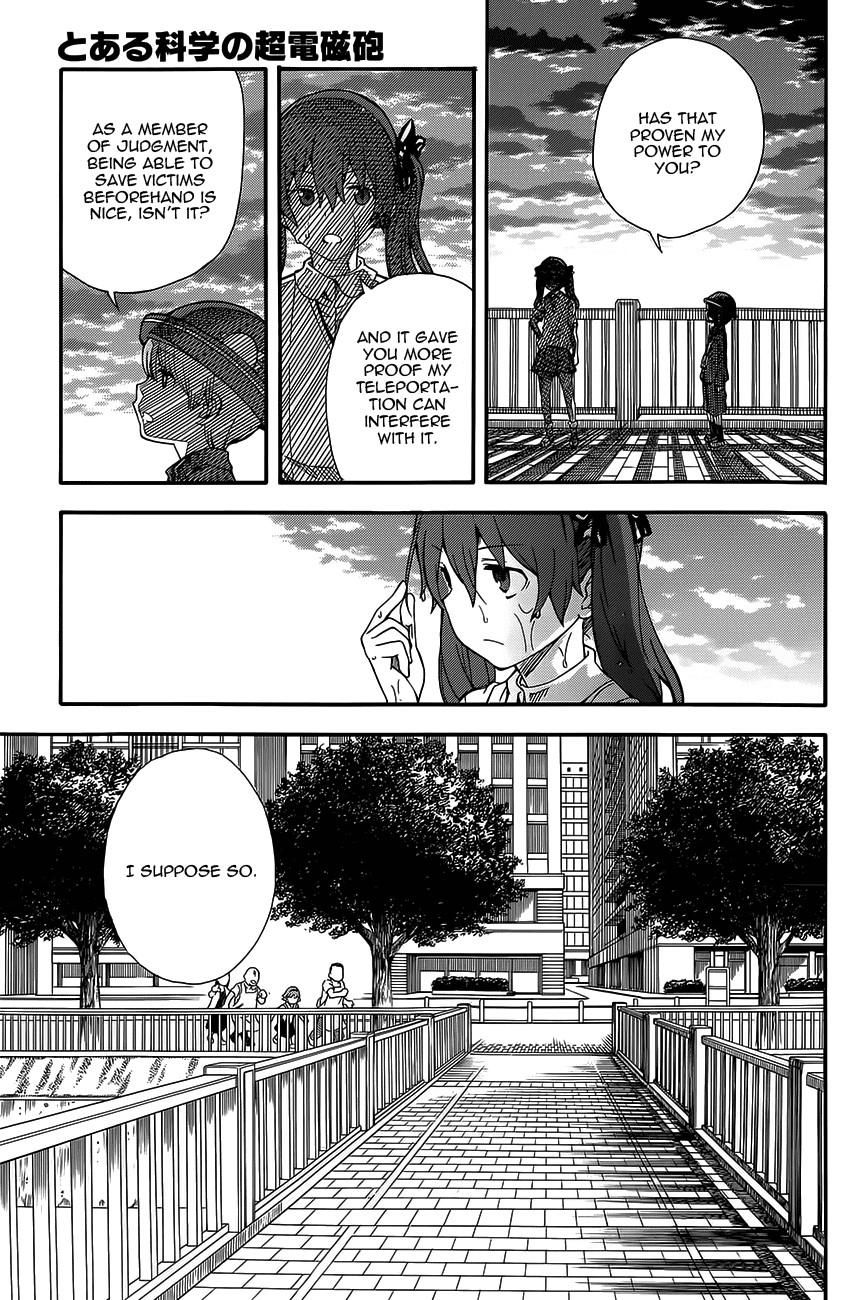 To Aru Kagaku no Railgun Chapter 74 page 21 - Chapter 74: Precognition