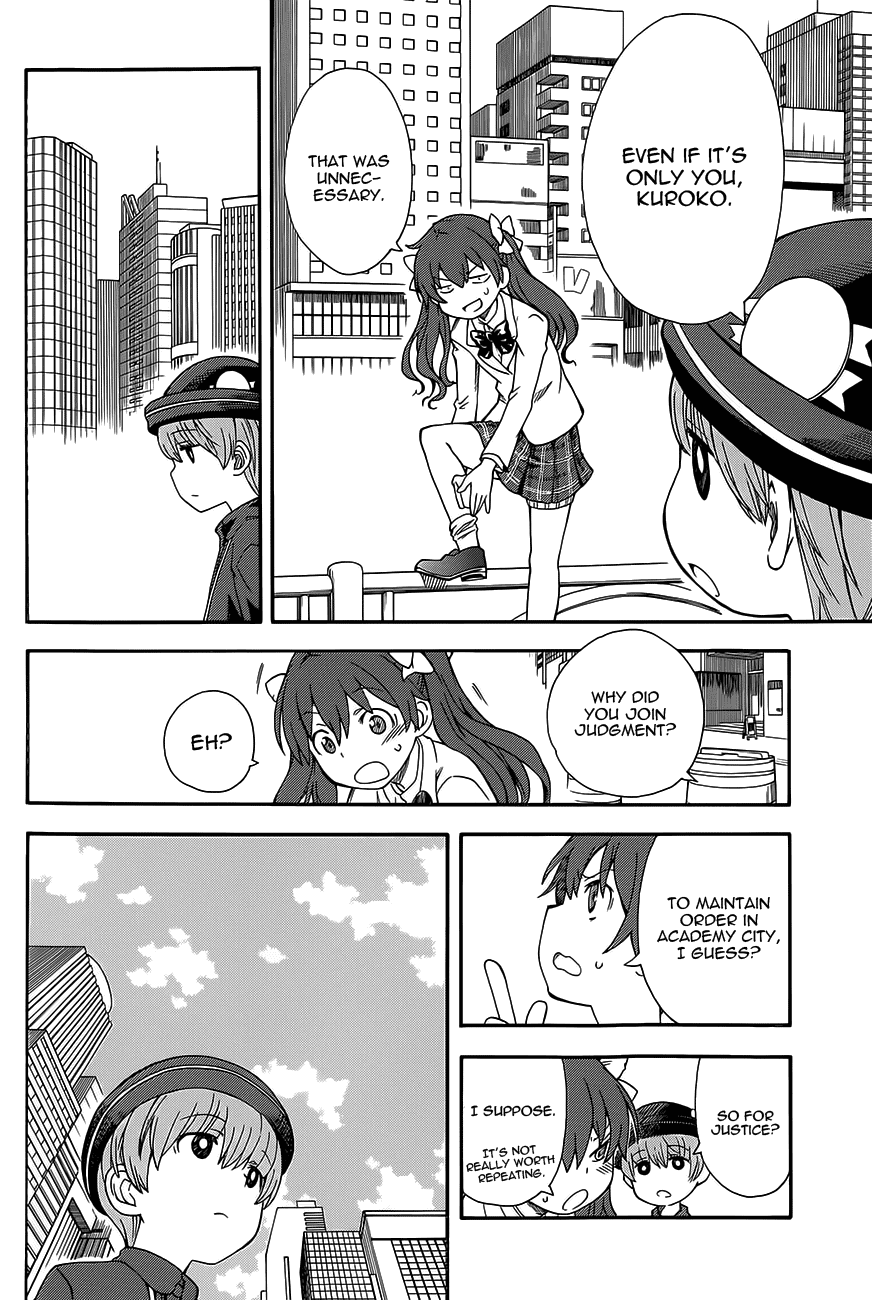 To Aru Kagaku no Railgun Chapter 74 page 28 - Chapter 74: Precognition