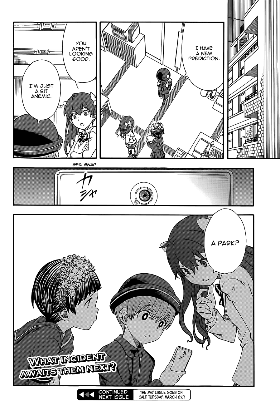 To Aru Kagaku no Railgun Chapter 74 page 30 - Chapter 74: Precognition