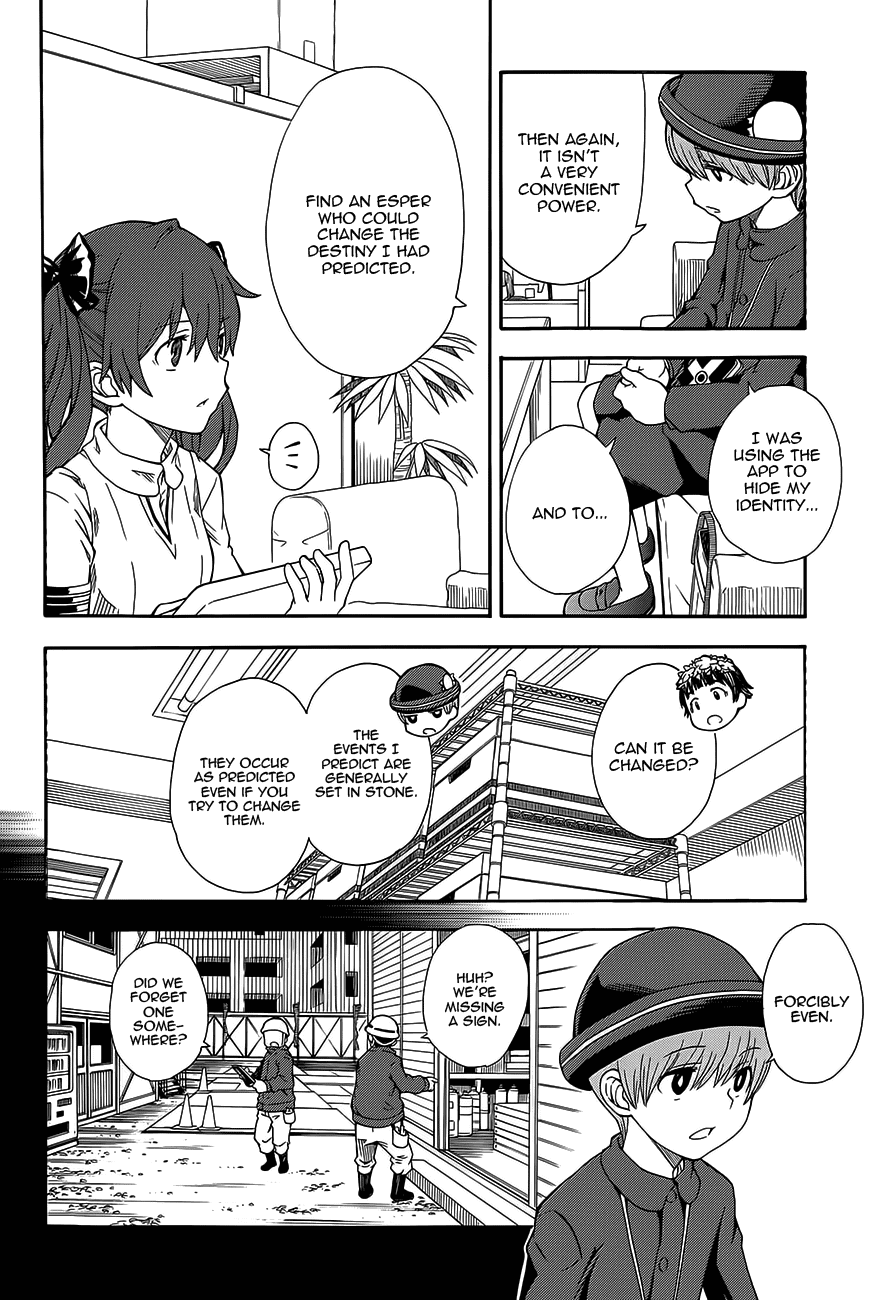 To Aru Kagaku no Railgun Chapter 74 page 8 - Chapter 74: Precognition