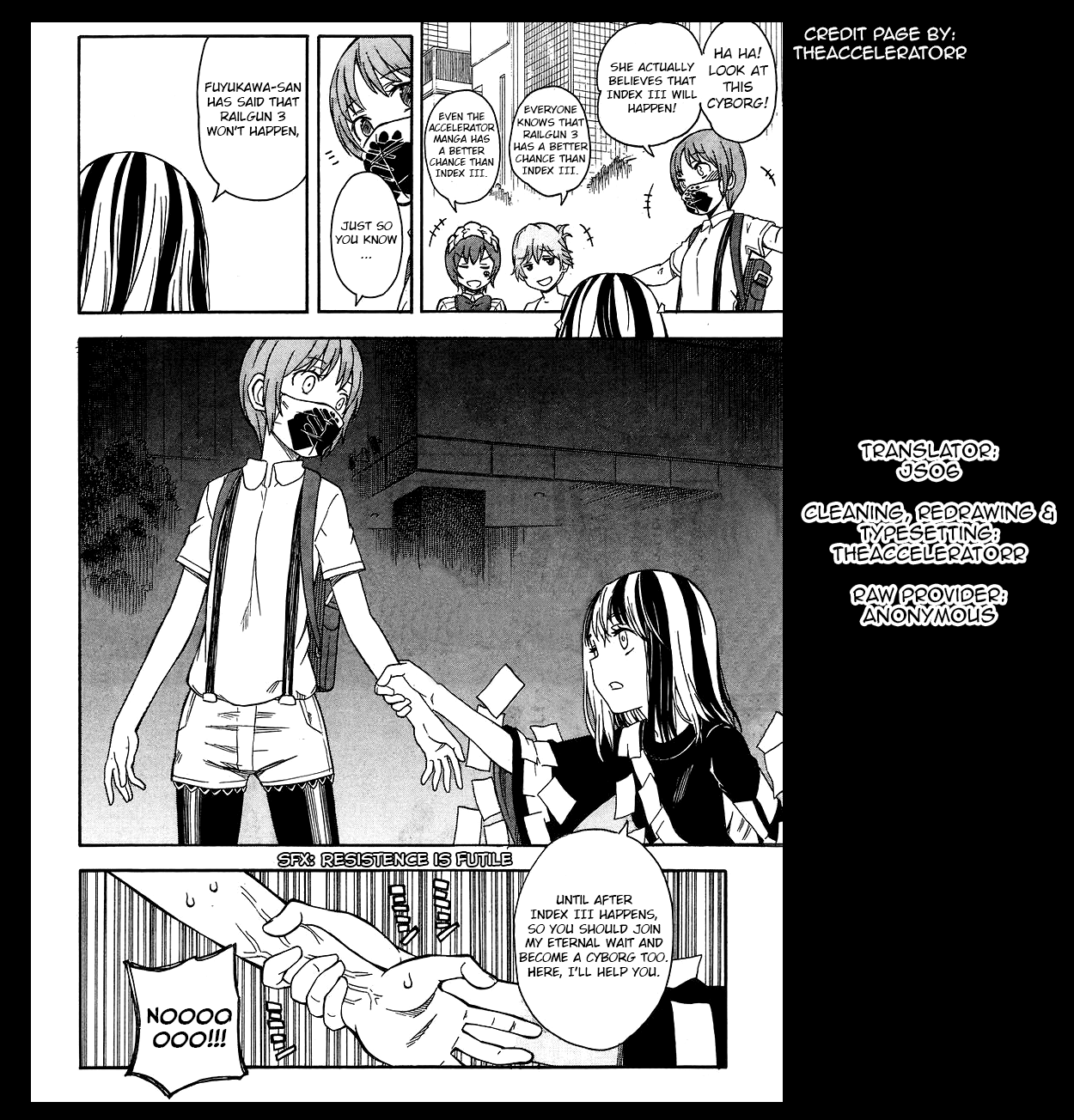To Aru Kagaku no Railgun Chapter 88 page 33 - Chapter 88: Punishing Blow