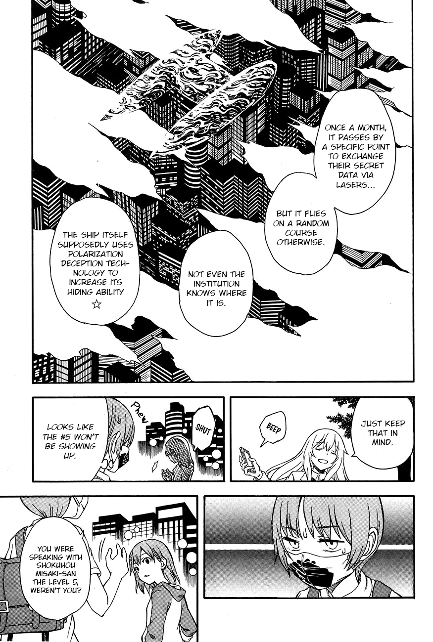 To Aru Kagaku no Railgun Chapter 90 page 13 - Chapter 90: Deception
