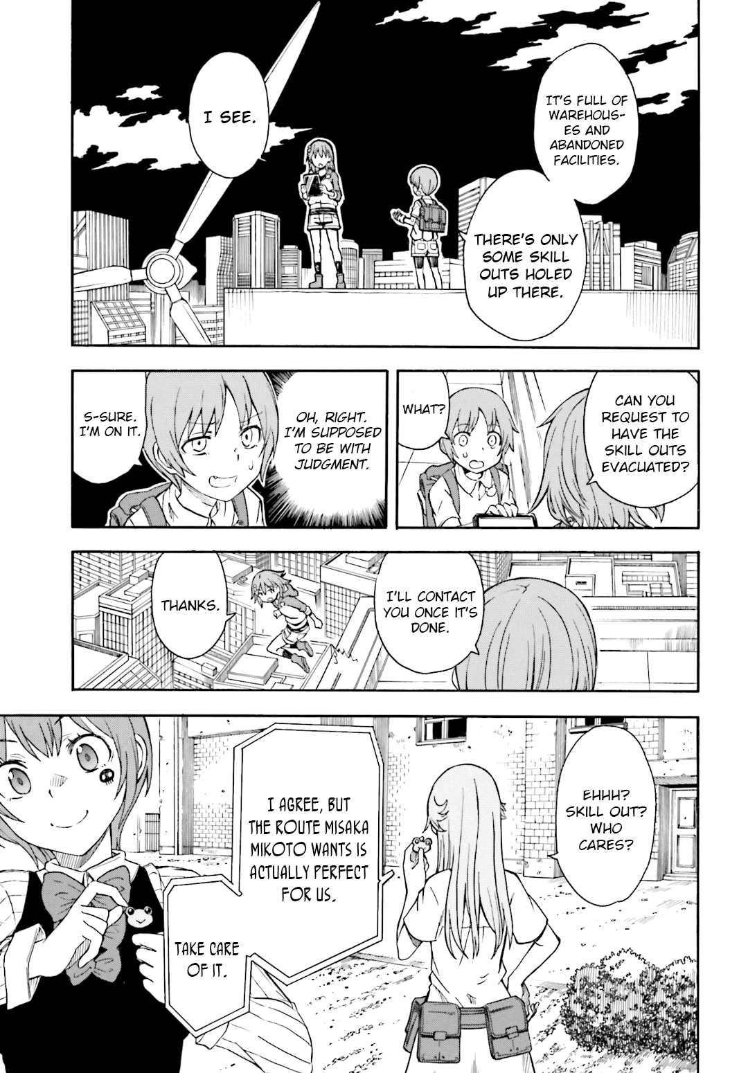 To Aru Kagaku no Railgun Chapter 91 page 13 - Chapter 91: Negotiation