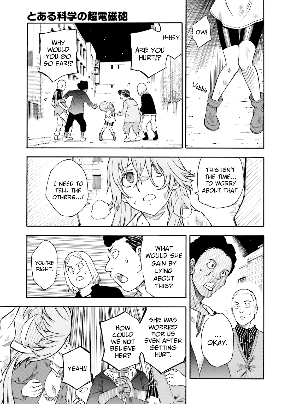 To Aru Kagaku no Railgun Chapter 91 page 17 - Chapter 91: Negotiation