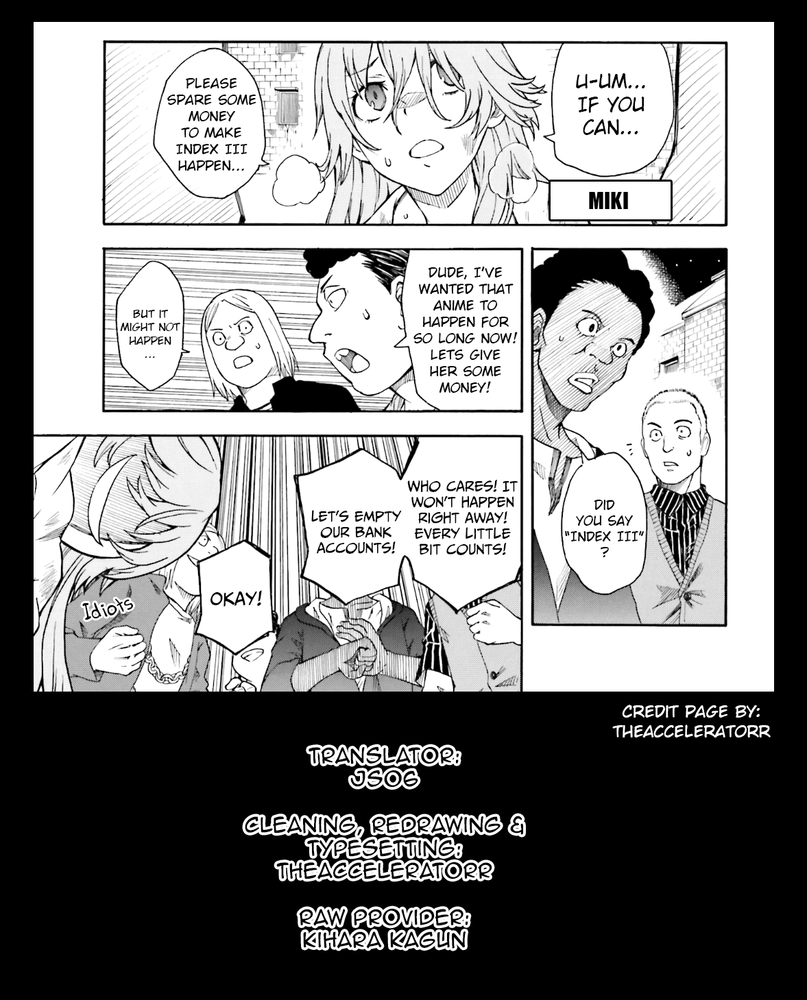 To Aru Kagaku no Railgun Chapter 91 page 33 - Chapter 91: Negotiation