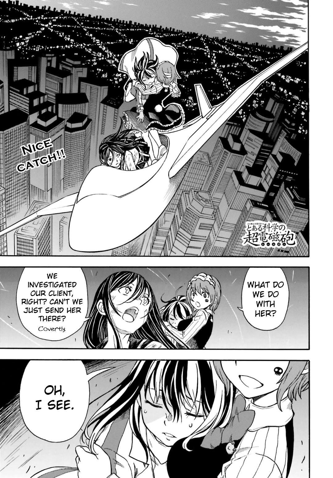 To Aru Kagaku no Railgun Chapter 94 page 1 - Chapter 94: Guess