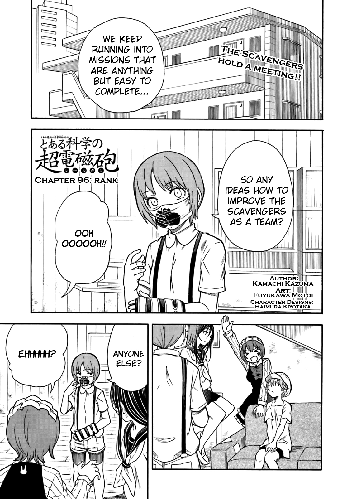 To Aru Kagaku no Railgun Chapter 96 page 1 - Chapter 96: Rank