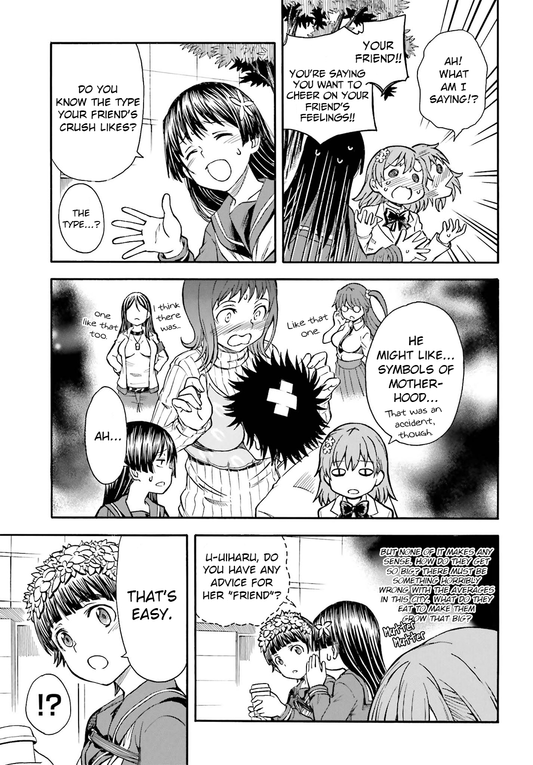 To Aru Kagaku no Railgun Chapter 97.5 page 17 - Chapter 97.5: Thoughtfulness