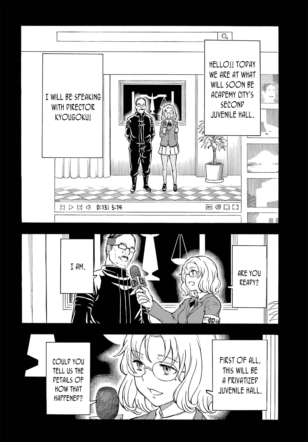 To Aru Kagaku no Railgun Chapter 98 page 3 - Chapter 98: Declaration of War