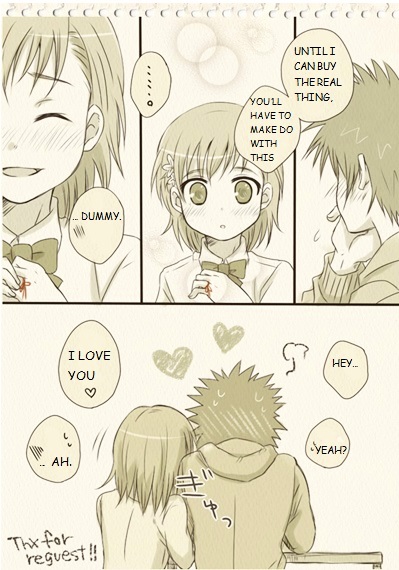 To Aru Majutsu no Index - Kamijou & Mikoto are a little embarrassed Chapter 0 page 4 - Chapter 0