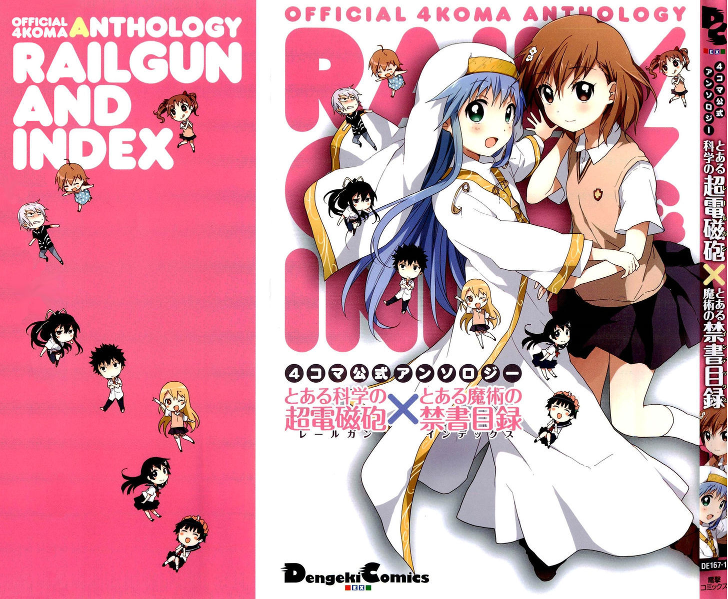 To Aru Majutsu no Index X To Aru Kagaku no Railgun 4Koma Anthology Chapter 1 page 1 - Chapter 1 : In de Railgun