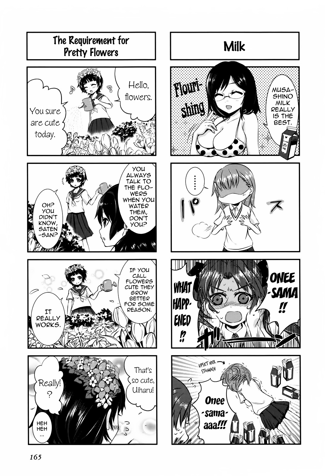 To Aru Majutsu no Index X To Aru Kagaku no Railgun 4Koma Anthology Chapter 10 page 5 - Chapter 10 : A Midsummer Girls Talk