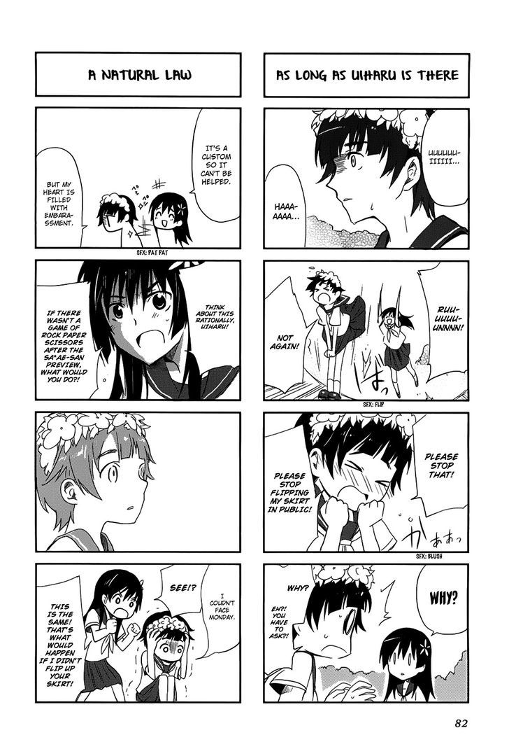 To Aru Majutsu no Index X To Aru Kagaku no Railgun 4Koma Anthology Chapter 11 page 9 - Chapter 11 : Kiyama Harumi's Unscientific Delusions