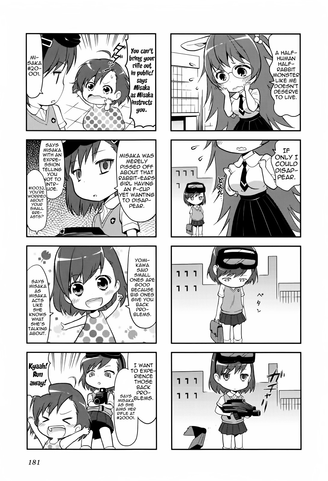 To Aru Majutsu no Index X To Aru Kagaku no Railgun 4Koma Anthology Chapter 12 page 5 - Chapter 12 : A Certain Cat-Eared Index-Nyan