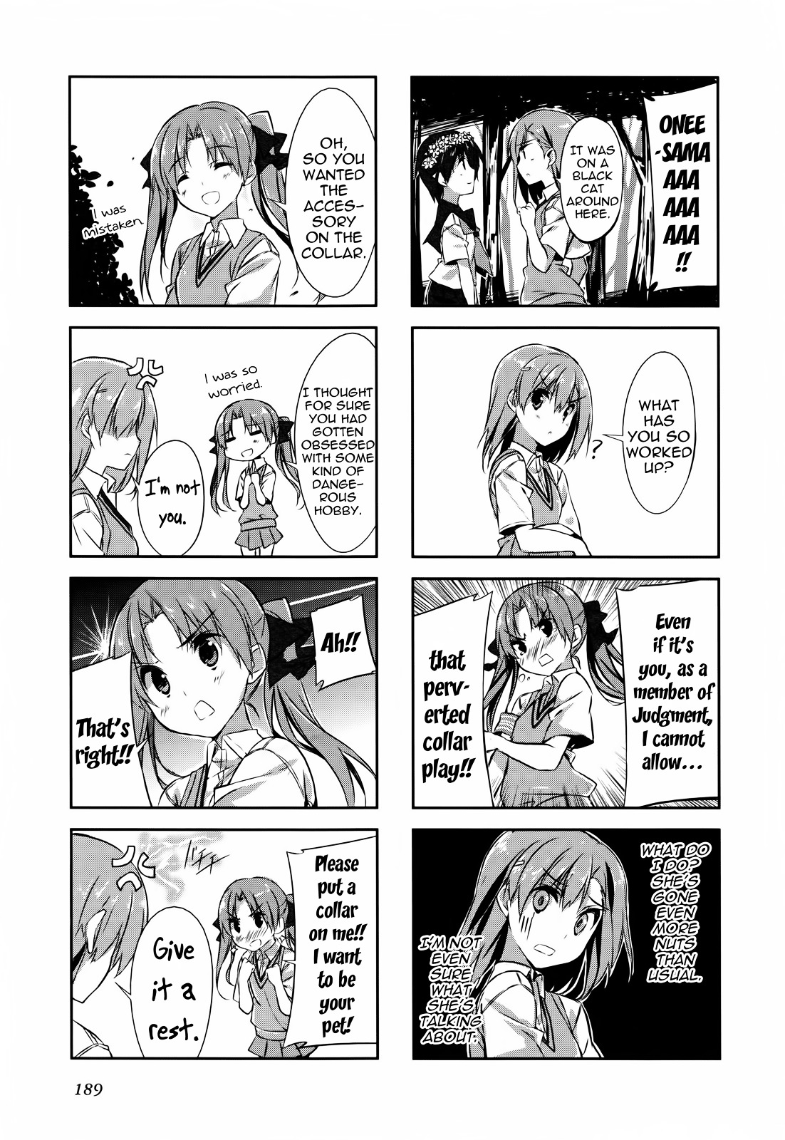 To Aru Majutsu no Index X To Aru Kagaku no Railgun 4Koma Anthology Chapter 13 page 5 - Chapter 13 : Colorful Days
