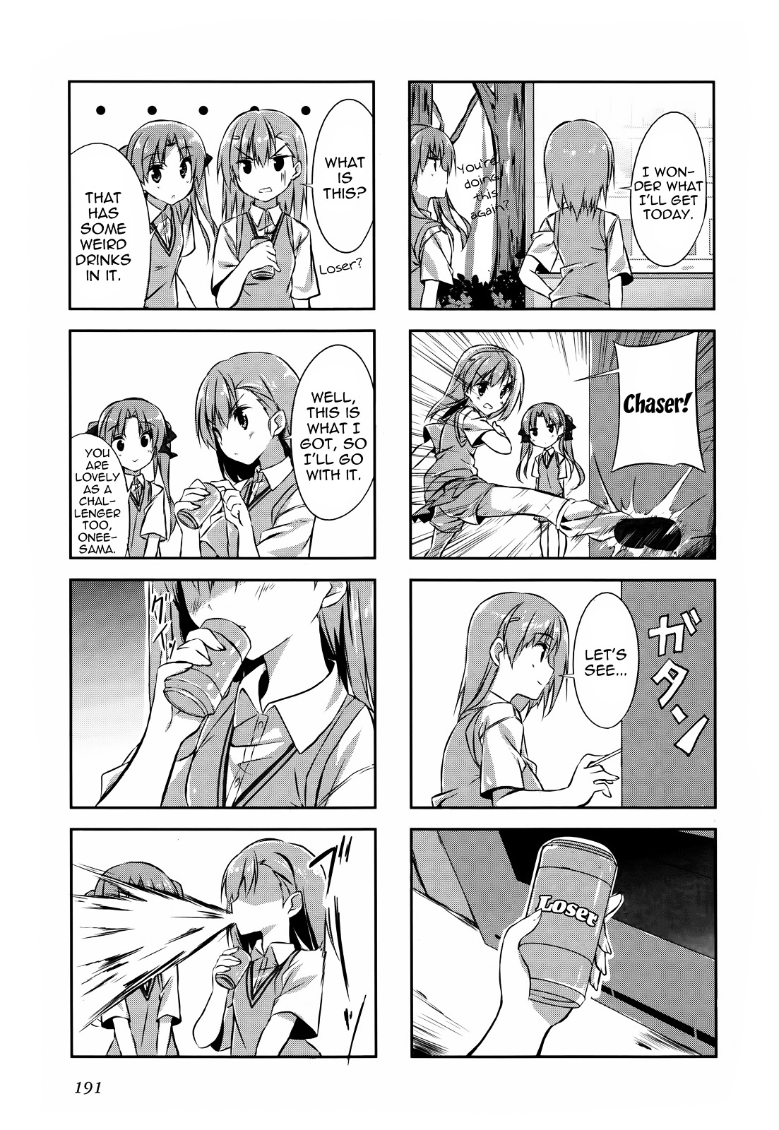 To Aru Majutsu no Index X To Aru Kagaku no Railgun 4Koma Anthology Chapter 13 page 7 - Chapter 13 : Colorful Days