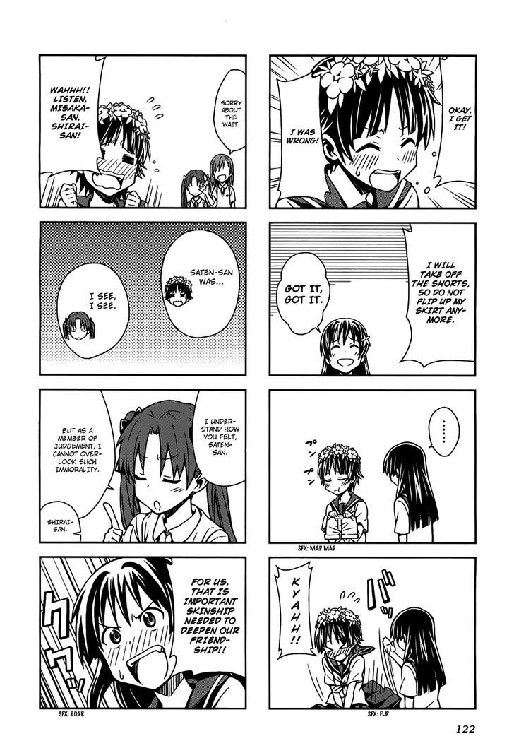 To Aru Majutsu no Index X To Aru Kagaku no Railgun 4Koma Anthology Chapter 14 page 9 - Chapter 14 : The Electric Princess and Her Delightful Friends