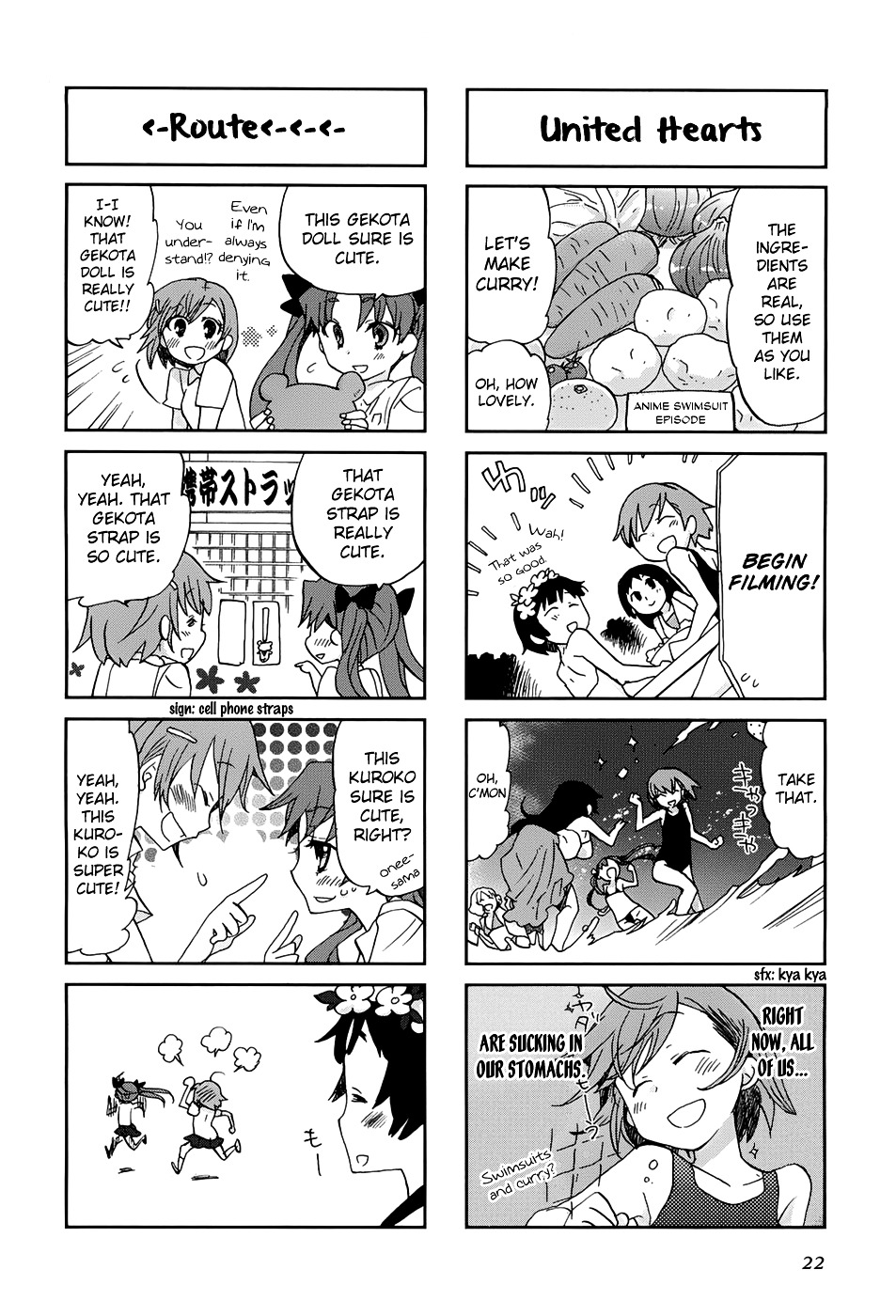 To Aru Majutsu no Index X To Aru Kagaku no Railgun 4Koma Anthology Chapter 15 page 5 - Chapter 15 : The One-Way Ticket of Next-Door Eden
