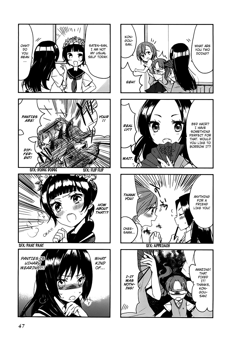 To Aru Majutsu no Index X To Aru Kagaku no Railgun 4Koma Anthology Chapter 18 page 8 - Chapter 18 : A Certain Girl's Daily Life