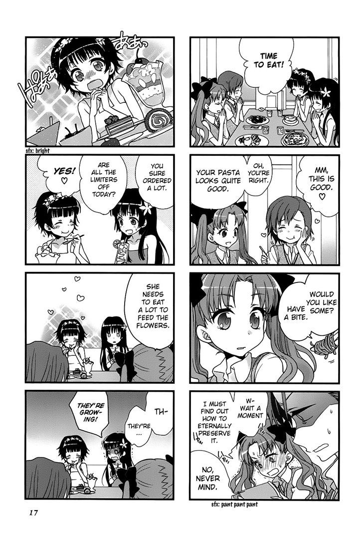 To Aru Majutsu no Index X To Aru Kagaku no Railgun 4Koma Anthology Chapter 2 page 8 - Chapter 2 : I Love You, I Love You, I Love You