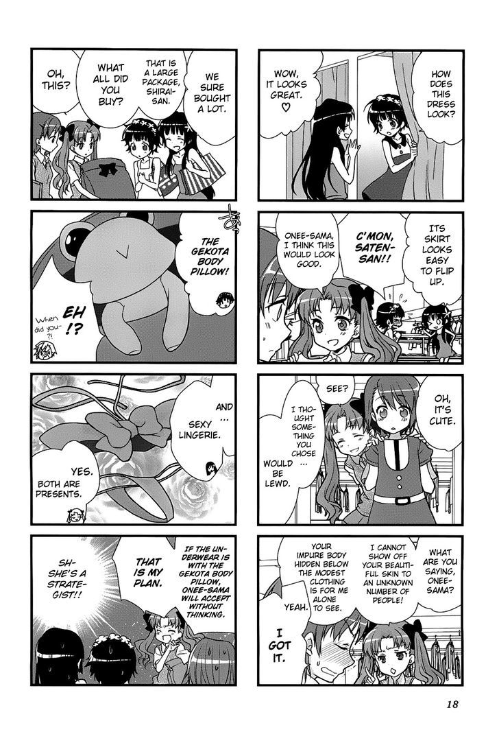 To Aru Majutsu no Index X To Aru Kagaku no Railgun 4Koma Anthology Chapter 2 page 9 - Chapter 2 : I Love You, I Love You, I Love You