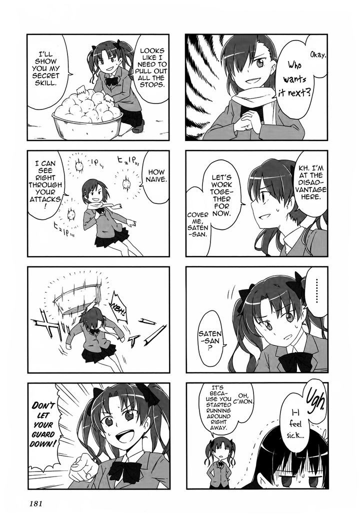 To Aru Majutsu no Index X To Aru Kagaku no Railgun 4Koma Anthology Chapter 20 page 7 - Chapter 20 : Snow Halation!!!