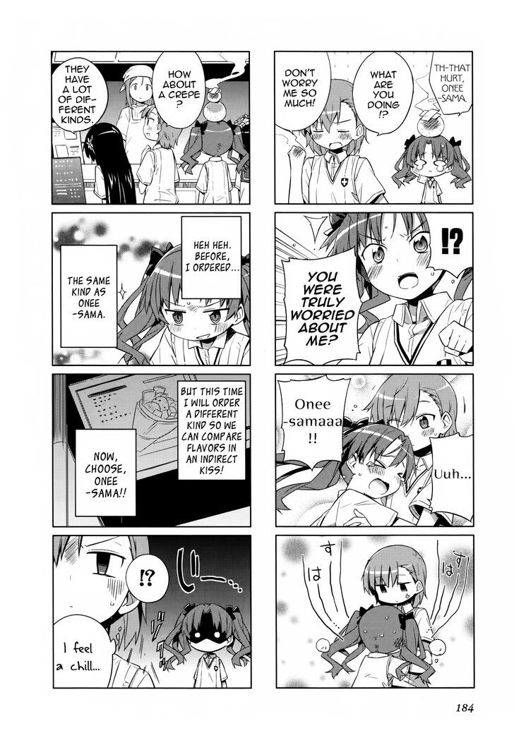 To Aru Majutsu no Index X To Aru Kagaku no Railgun 4Koma Anthology Chapter 21 page 2 - Chapter 21 : Academy City A LA CARTE (Part 2)