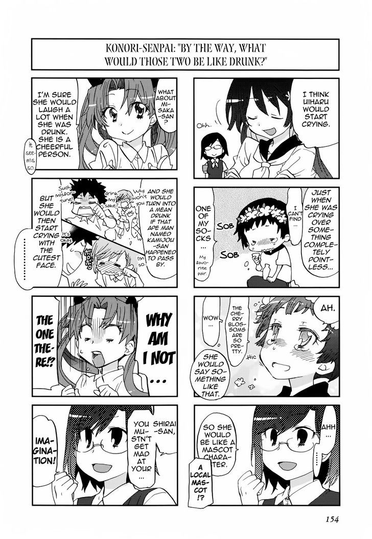 To Aru Majutsu no Index X To Aru Kagaku no Railgun 4Koma Anthology Chapter 22 page 2 - Chapter 22 : The Common Lady's Blue Spring