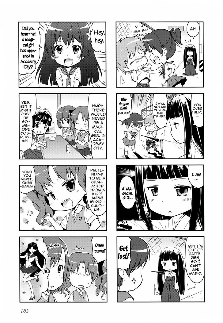 To Aru Majutsu no Index X To Aru Kagaku no Railgun 4Koma Anthology Chapter 25 page 7 - Chapter 25 : A Certain Cat-Eared Index-Nyan