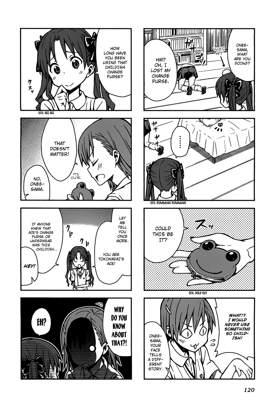 To Aru Majutsu no Index X To Aru Kagaku no Railgun 4Koma Anthology Chapter 26 page 7 - Chapter 26 : The Electric Princess and Her Delightful Friends