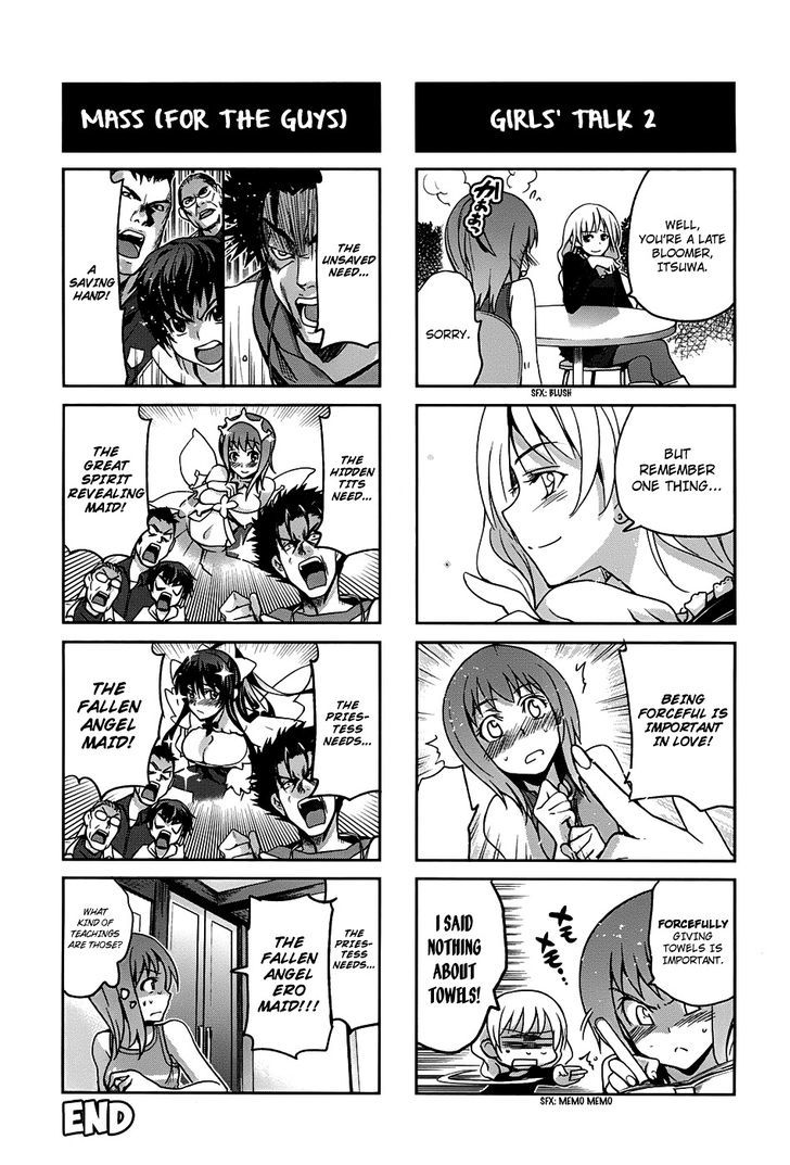 To Aru Majutsu no Index X To Aru Kagaku no Railgun 4Koma Anthology Chapter 4 page 8 - Chapter 4 : The Tight Amakusa Reverse Cross Hold