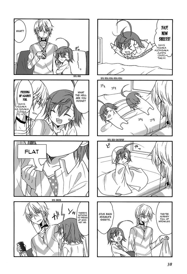 To Aru Majutsu no Index X To Aru Kagaku no Railgun 4Koma Anthology Chapter 5 page 7 - Chapter 5 : With Last Order and Me