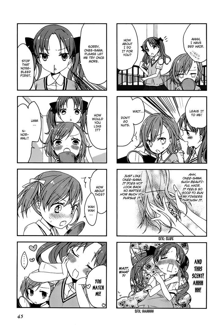 To Aru Majutsu no Index X To Aru Kagaku no Railgun 4Koma Anthology Chapter 6 page 6 - Chapter 6 : A Certain Girl's Daily Life
