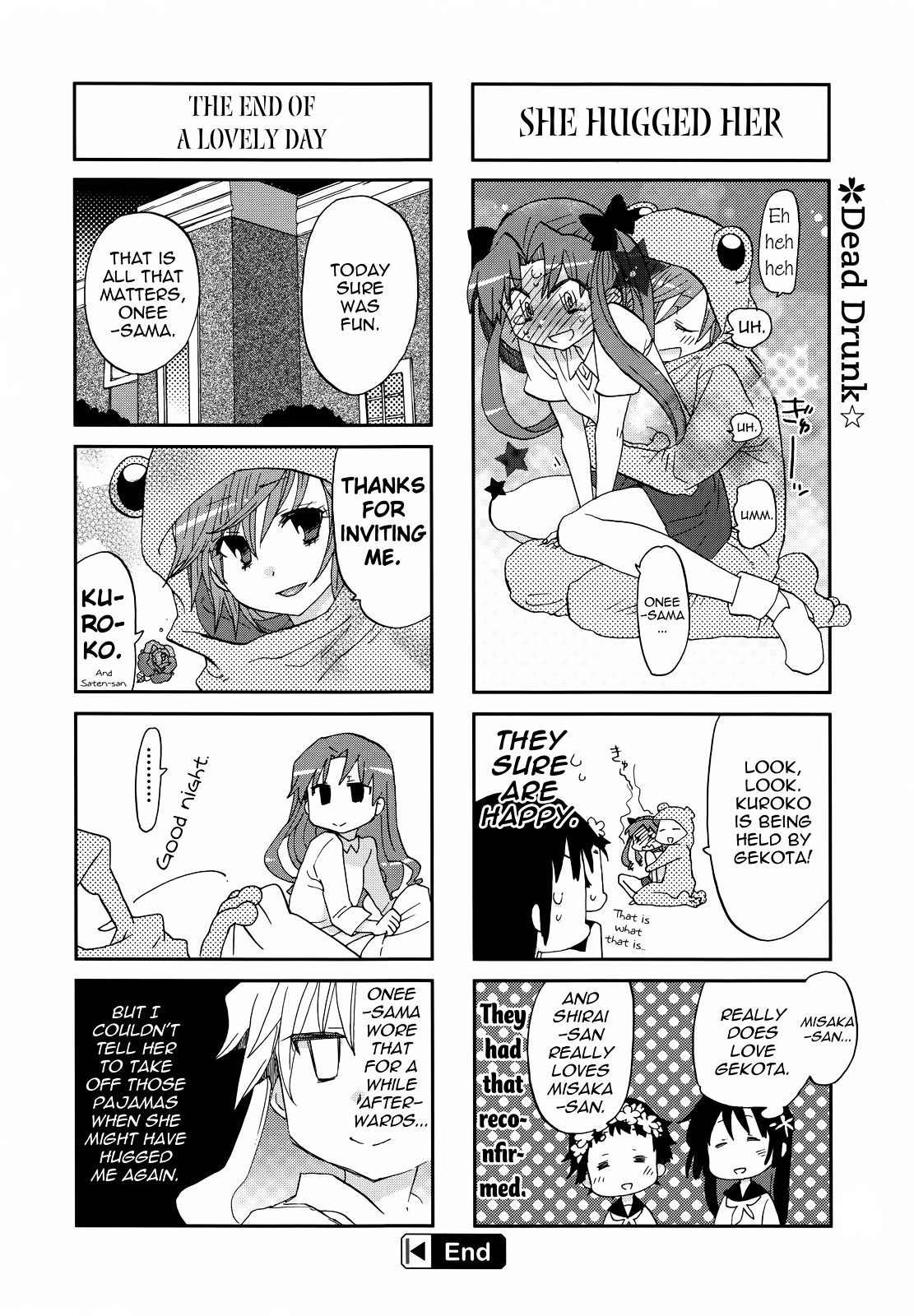 To Aru Majutsu no Index X To Aru Kagaku no Railgun 4Koma Anthology Chapter 9 page 8 - Chapter 9 : The Common Lady's Blue Spring