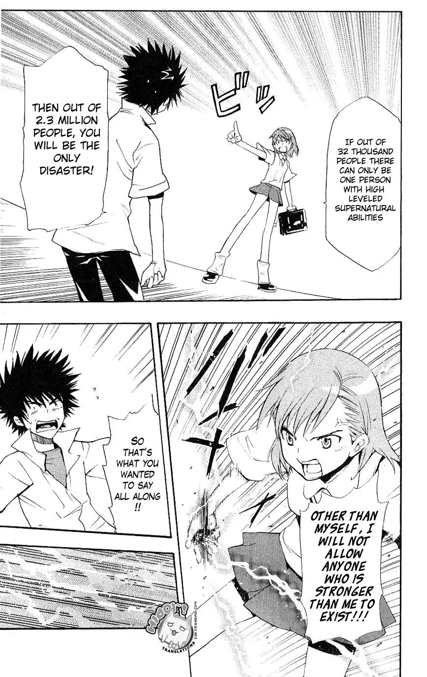 To Aru Majutsu no Kinsho Mokuroku Chapter 1 page 27 - Chapter 1: Imagine Breaker Boy