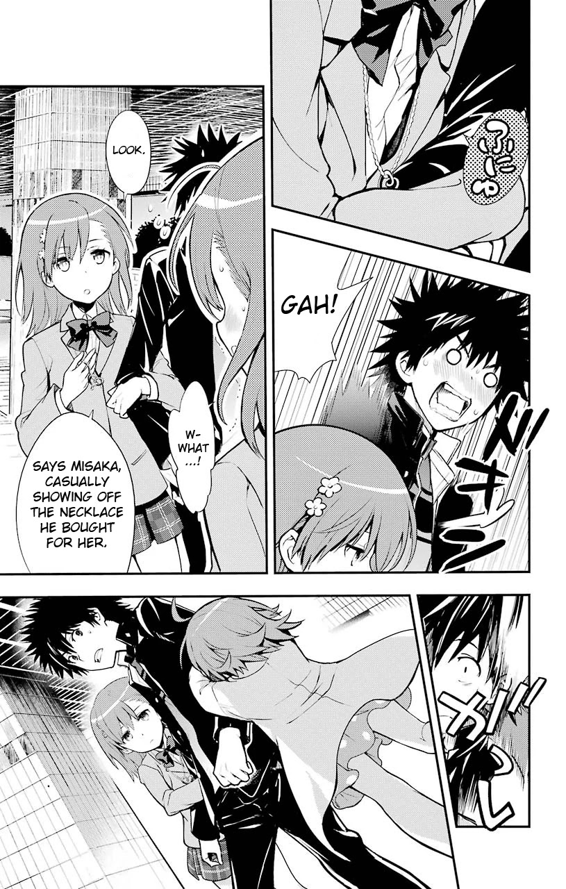 To Aru Majutsu no Kinsho Mokuroku Chapter 100 page 14 - Chapter 100: Those Who Meet in the Underground Mall, Part 1