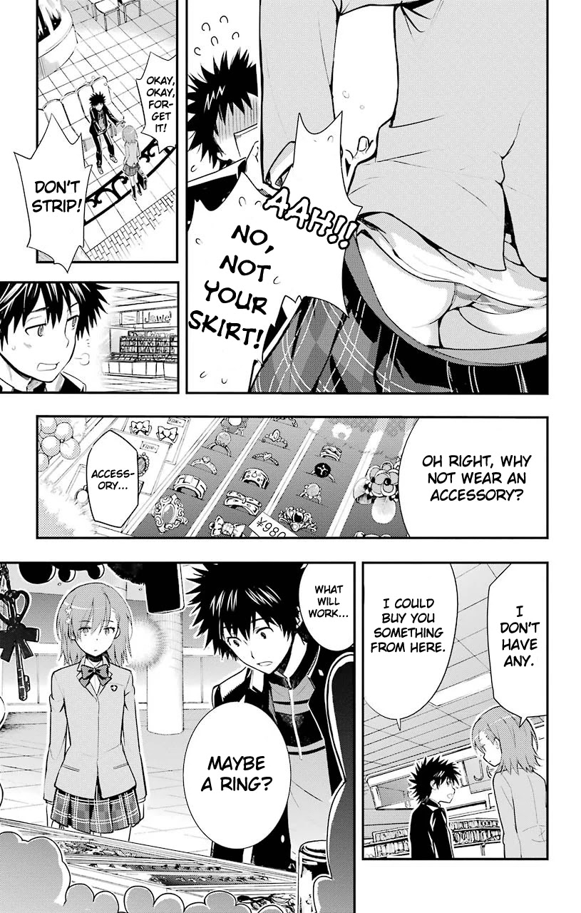 To Aru Majutsu no Kinsho Mokuroku Chapter 100 page 4 - Chapter 100: Those Who Meet in the Underground Mall, Part 1