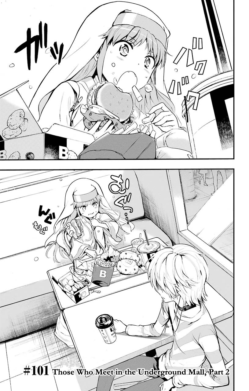 To Aru Majutsu no Kinsho Mokuroku Chapter 101 page 1 - Chapter 101: Those Who Meet in the Underground Mall, Part 2