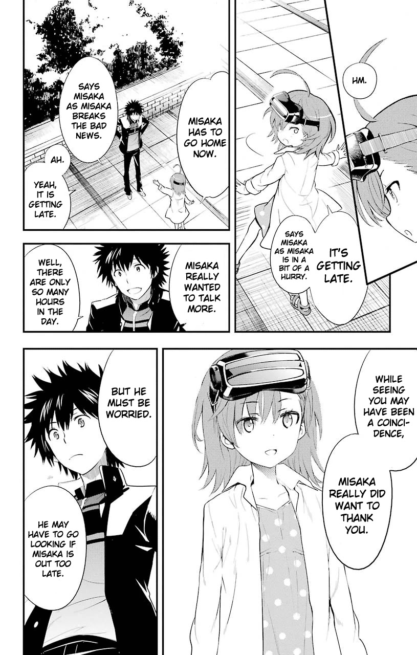 To Aru Majutsu no Kinsho Mokuroku Chapter 101 page 14 - Chapter 101: Those Who Meet in the Underground Mall, Part 2