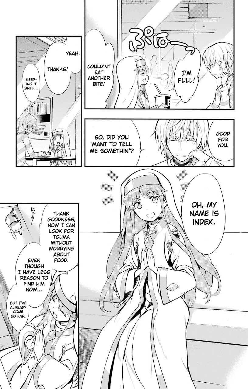 To Aru Majutsu no Kinsho Mokuroku Chapter 101 page 3 - Chapter 101: Those Who Meet in the Underground Mall, Part 2
